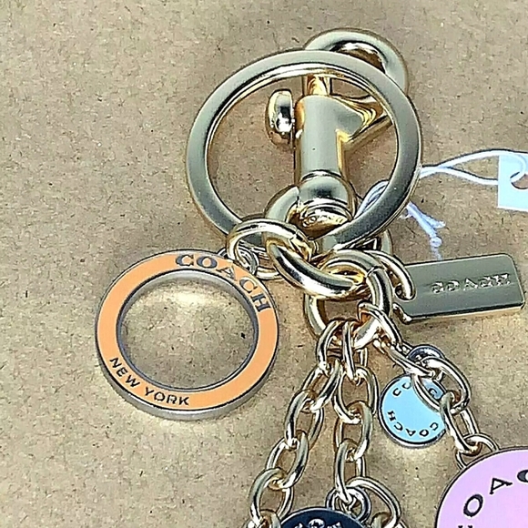 COACH BAG CHARM CLUSTER NWT - Picture 5 of 8